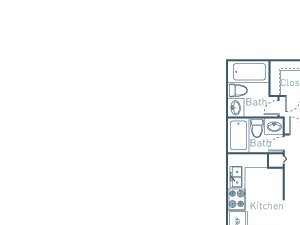 C2D Floor Plan C2D Floor Plan at The Pointe at Midtown, Raleigh, NC, 27609